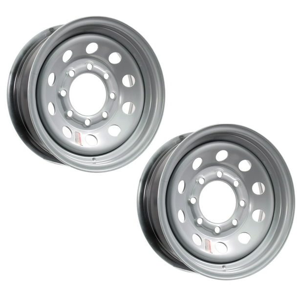 eCustomRim 16 in. Heavy Duty Equipment Trailer Rims Wheels 16 X 6 8H