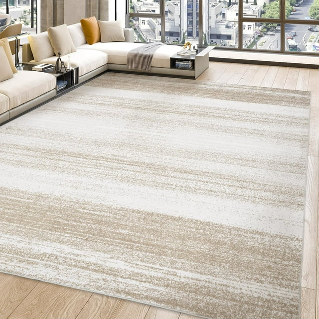 Modern Abstract Area Rug x Rugs for Living Room BedroomCarpet Machine Washable Rugs for Bedroom Dining Room Living Room RugContemporary Neutral Grey
