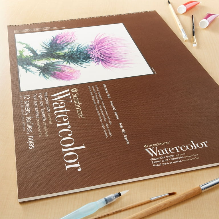 Strathmore : 400 Series : Watercolor Paper : Cold Pressed (Not)