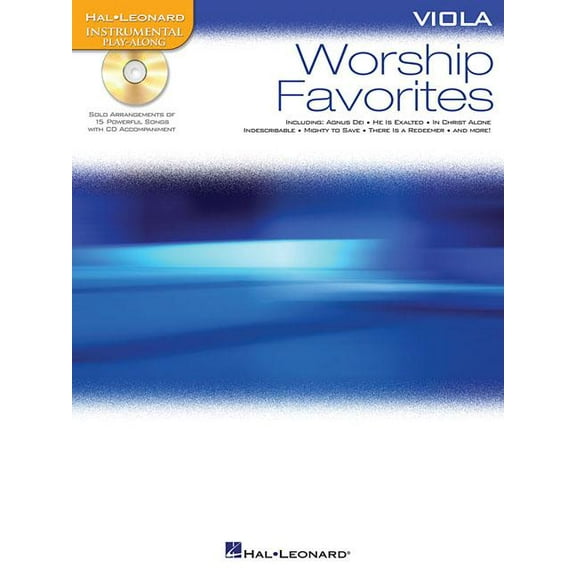 Worship Favorites: Instrumental Play-Along for Viola (Other)