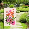 thumbnail image 2 of Spring Welcome Garden Flag,Seasonal Garden Flags,Double Sided 12 x 18 Inch,small garden flags for outside,Spring Seasonal Flags for Outdoor Decorations,Holiday Garden Flags for All Seasons（2 Pack ）, 2 of 5