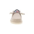 thumbnail image 6 of Heydude Wally Texas Canvas Casual Shoe | 40380-1LB Beige, 6 of 6