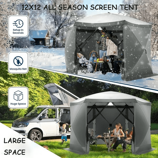 HOTEEL Cenador 12x12 Pies, Dosel Emergente Exterior HOTEEL Cenador 12x12 Pies, Dosel Emergente Exterior