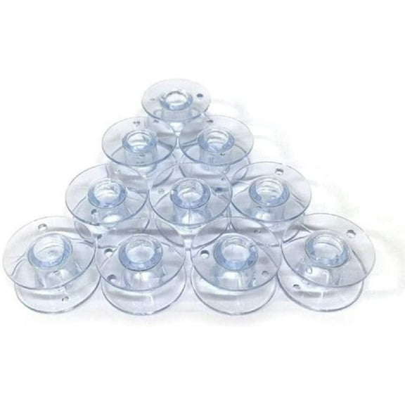 10 pk Singer Class 15 Clear Bobbins 006066008