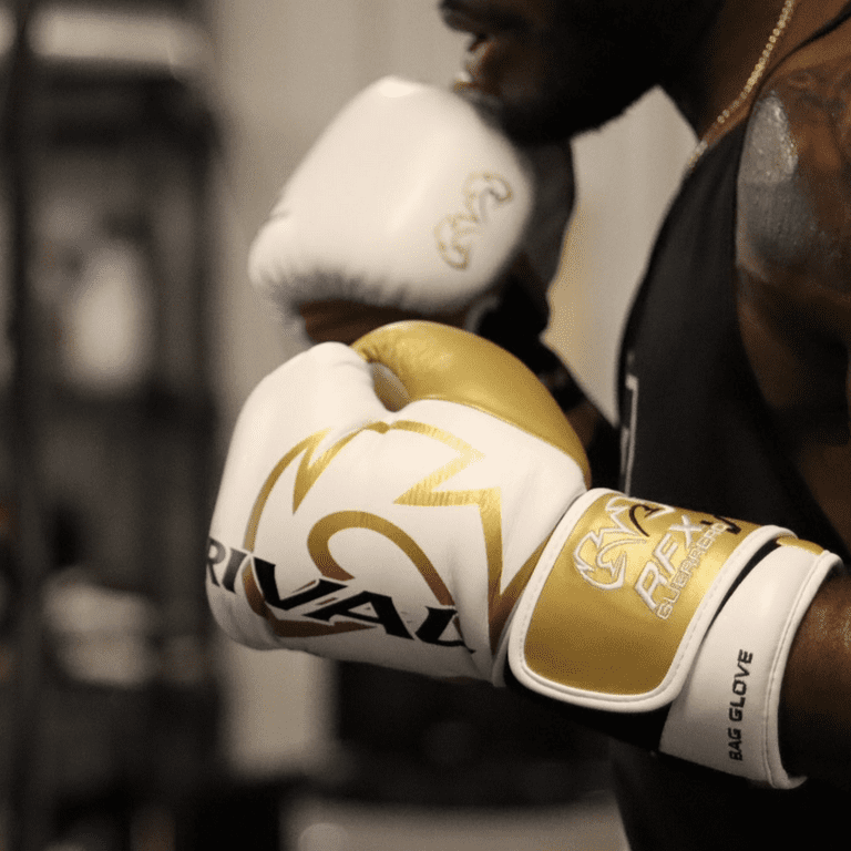 Rival Boxing RFX-Guerrero-V HDE-F Bag Gloves - 8 oz. - White