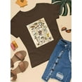 thumbnail image 3 of Mycological Study T-Shirt Women -Naomi McCavitt Designs, Female Small, 3 of 4