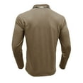 thumbnail image 5 of Men Henley T shirt Hvyesh Men's Casual Shirts Classic Long Sleeve Button Tshirts Regular Fit Solid Basic Golf Shirts, 5 of 6