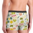 thumbnail image 3 of Uemuo Medical Icons Pattern Men's Boxer Briefs,Trunk Anti-Chafing,Comfortable, Durable, and Stylish Underwear-XX-Large, 3 of 9