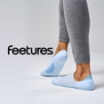 thumbnail image 7 of Feetures Elite Light Cushion Invisible Socks - Anti-Slip Sport Sock Liner with Targeted Compression - Ice , Medium (1 Pair), 7 of 7