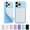 White, variant on 2 Pack Silicone Octo Cup Buddy Sticky Grip Holder for Cellphone, Silicone Suction Cup Phone Case Mount Double Sided, Hands-Free Phone Accessories Strong Grip Holder for Selfie and Video