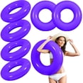 thumbnail image 1 of Paquete de 6 flotadores inflables para piscina JellyArch, 70 cm, color morado claro, 1 of 6