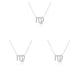 thumbnail image 4 of Collar del zodiaco Jumpingount Ins Virgo Plata a prueba de herrumbre, 4 of 6
