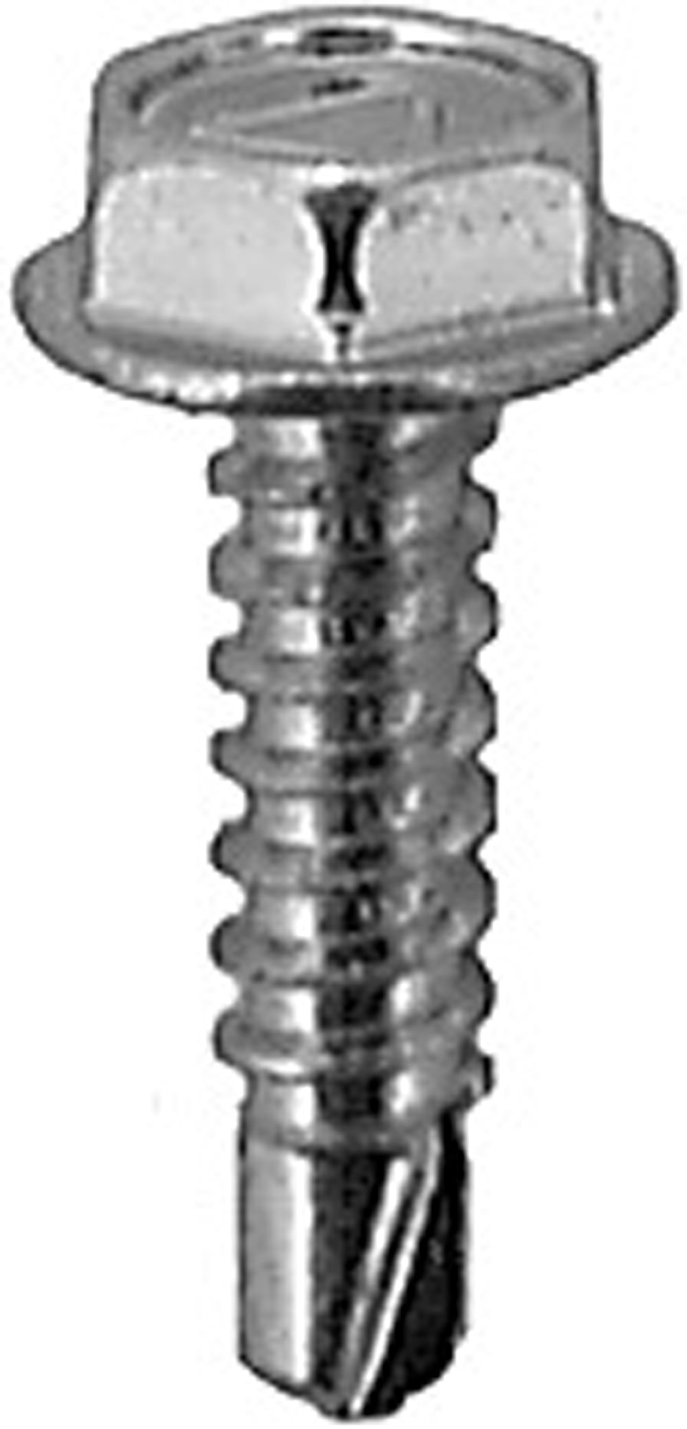 Clipsandfasteners Inc 100 10 X 3/4 Hex Washer Head Teks Tapping Screws