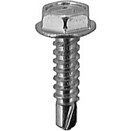 

Clipsandfasteners Inc 100 #10 X 3/4 Hex Washer Head Teks Tapping Screws Zinc