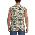 thumbnail image 4 of Balery Armadillo Camisetas sin mangas para hombre, absorbe la humedad y protege contra el mal olor.-Large, 4 of 7