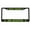 Black/Carbon/Lime Green, variant on Don't Worry Be Hippie Peace Sign Style Metal License Plate Frame Personalized/Car Accessories Car Tag Holder Cover Carbon (Chrome/Carbon/Turquoise)