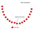 thumbnail image 2 of Bearachild Paquete de 6 colgantes de estrellas, regalo creativo, 4 de julio, Día de la Independencia de los Estados Unidos, accesorios de Type3 NO3, 2 of 6