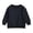 Black, variant on BRGZLK Boys Girls Fleece Crewneck Sweatshirt Kids Fall Winter Trendy Solid Color Thermal Blouse Loose Casual Long Sleeve Pullover Top Light Blue 4-5 Years