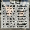 thumbnail image 3 of Hopeusnice Flats Shoes for Women Mesh Fall Slip-Ons Breathable Soft Trendy Women's Flats Shoes Non-Slip Thick-Soled Heel Classic Loafers Pumps Shoes Office Shoes Outdoor Shoes Black 40, 3 of 9