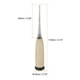 thumbnail image 2 of Handwork Sewing Awl Black Tail Awl Leather Punch Hole Tool with Wooden Handle, 2 of 7