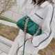 thumbnail image 2 of Bolsos de hombro con cadena para mujer Bolso de embrague de fiesta en la nube de cuero PU (Verde) Likrtyny Para estrenar, 2 of 8