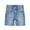 Blue-2440, variant on KIDSCOOL SPACE Baby Girls Boys Jeans Shorts,Ripped Fake Patched Design Cute Summer Denim Pants,Blue,3-4 Years