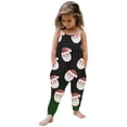 thumbnail image 1 of Weaiximiung Combinaison Sans Manches Imprimés de Noël pour Bébé Fille 3-4 Ans, 1 of 5