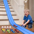 thumbnail image 1 of Pista de carreras flexible FUTESI 4,5 m, para coches 1/64, 1 of 9