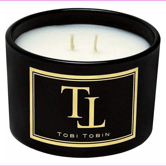 Tobi Tobin Luxury Candles Hand Poured Soy and Coconut Wax Blend Palapa Scent 4oz
