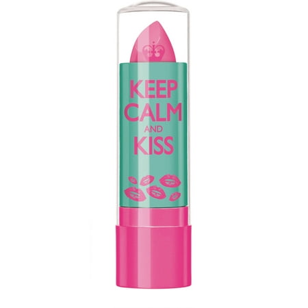 Rimmel Gardez le calme et Kiss Baume à lèvres, fard à joues rose 020, 0,13 oz