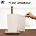 thumbnail image 6 of Radicaln Oceanic Marble Paper Towel Holder 12.5" Stone Towel Organizer for Kitchen Countertop Storage, Apartment Essentials, Stylish Freestanding Paper Roll Stand for Bathroom and Kitchen Décor, 6 of 7