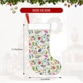 thumbnail image 4 of Rateoe Rabbit And Butterfly Print Christmas Stockings,18 Inch Large Christmas Stockings Decoration Ornaments for Holiday Home Fireplace Indoors, 4 of 7