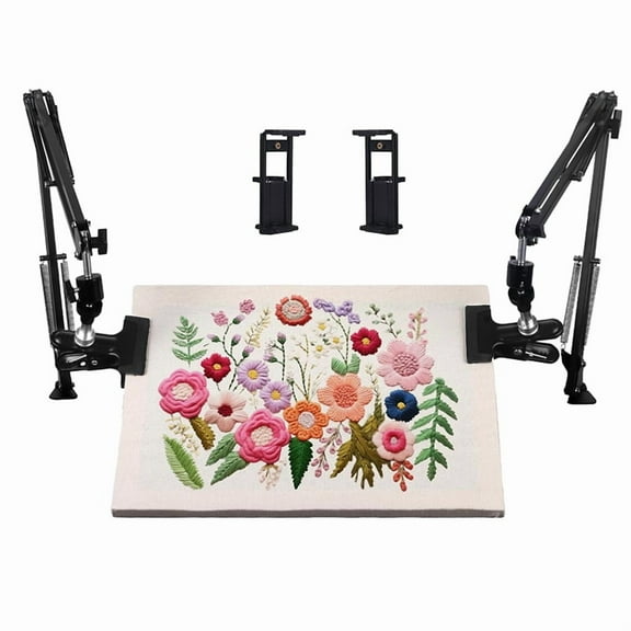 1set x cross stitch stand-Black