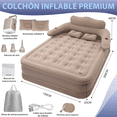 thumbnail image 3 of "Colchón Inflable Queen Con Bomba De Aire Eléctrica Respaldo Lab.G, beige ", 3 of 5