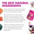 thumbnail image 4 of Omega 3 Alaskan Salmon Oil Treats for Dogs 120 Fish Oil Chew Supplement Skin and Coat Allergy and Itch Relief Hip & Joint Health Brain Shedding Hot Spots Treatment Omega 3 6 9 EPA & DHA Fatty Acids, 4 of 8
