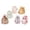 C #051, variant on Squishy Hand Squeeze Decompression Fidget Toy, Anxiety Reducing Sensory Play Toy, Pocket‑sized Portable Toy for Boys Girls, Office Classroom Use(Simulated Milk Carton Random Style)