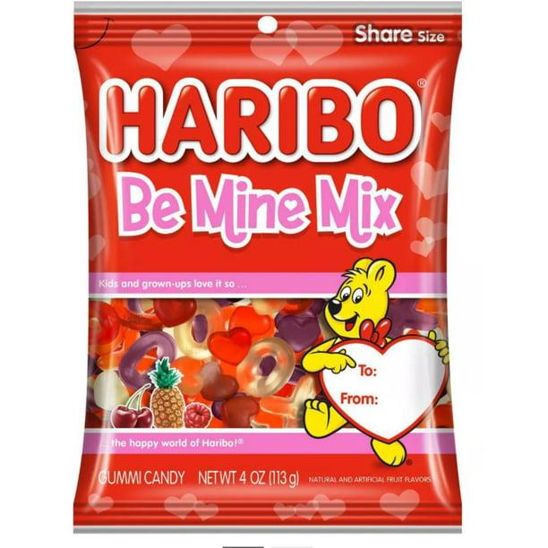 Haribo Valentine's Mix - 4oz - 2 pack - Walmart.com
