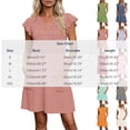 thumbnail image 3 of Levmjia Women's Gingham Dress Summer Sleeveless V Neck Casual Shift Dress with Pockets Cute A Line above Knee Length Dress for Women Daily Vacation Beach Sundress, 3 of 6