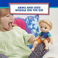thumbnail image 6 of Littles by Baby Alive: Little Zack 6-Inch Doll Blonde Hair, Blue Eyes with Outfit and Comb Kids Toy for Boys and Girls, 6 of 10