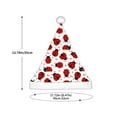 thumbnail image 3 of Honeii Ladybug And Heart Print Hat Santa Claus Hat For Xmas Party, Christmas Caps For Boys Girls Child,Christmas Beanie, 3 of 6