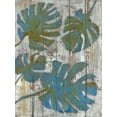 thumbnail image 2 of Haynes, Smith 25x32 White Modern Wood Framed Museum Art Print Titled - Distressed Palms, 2 of 4