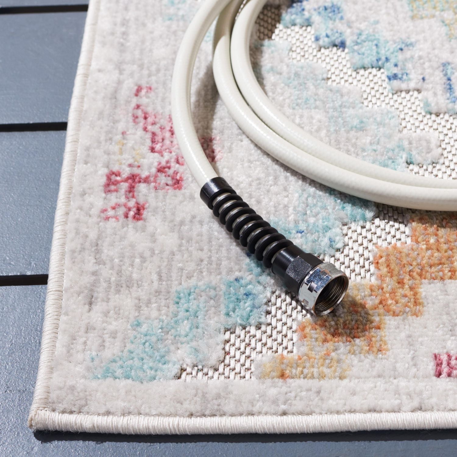 SAFAVIEH Cabana Carina Geometric Indoor/Outdoor Area Rug