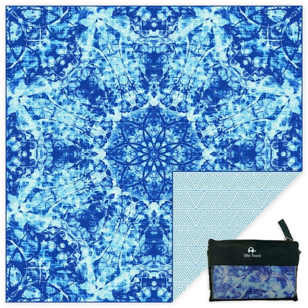 Toalla Elite Trend de Secado Rápido Extra Extra Grande 180x180 cm Azul