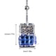 thumbnail image 3 of pstuiky Colgante de botella de perfume de diamante para automóvil colgante de botella de perfume para automóvil espejo retrovisor para automóvil botella vacía colgante para automóvil, 3 of 7