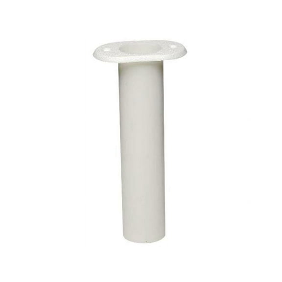 T. H. Marine Flat Rod Holder - White - 8-3/4''L X 1-1/4''ID RH-2FW-DP