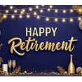 thumbnail image 3 of Decorative Design Happy Retirement Banner Colorful Balloons Stars for Retirement Celebration Party Background Indoor Decor, 3 of 6