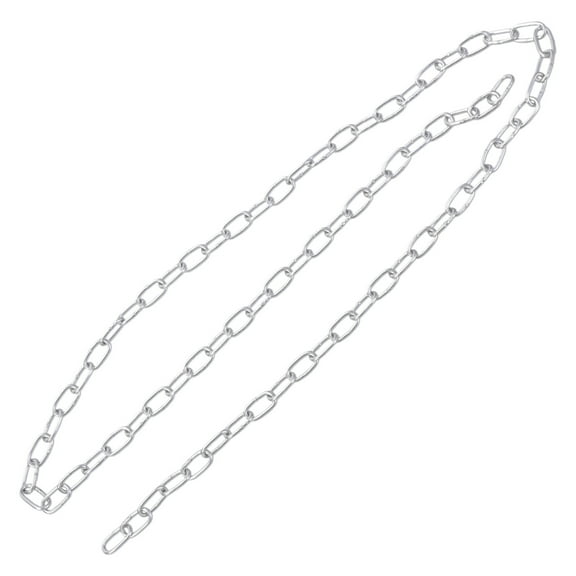 Sturdy 100cm Galvanized Steel Chain Link for Bird Feeders Overhead Lights and Garden Projects Supplies