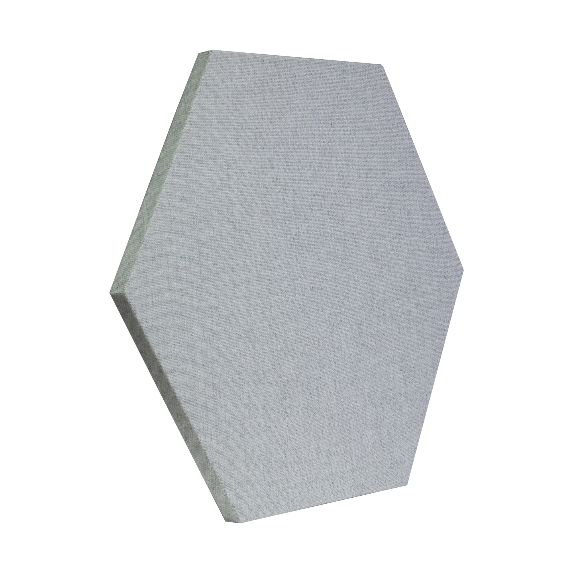 ATS Acoustics Hexagon Fire Rated Sound Absorbing Acoustic Panel 24" x 1" (Blue Smoke)