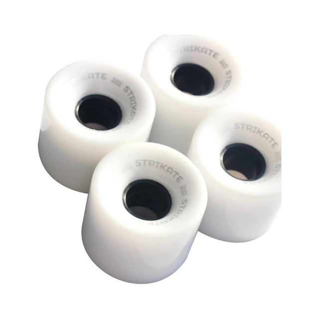 Sonducket Paquete de 4 ruedas de monopatín Accesorios mejorados multicolores Equipo deportivo Artesanía Skate Skate Ropa Deportiva, Zapatos Blanco
