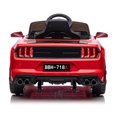 thumbnail image 2 of Mustang Style Ride On 12V Battery & Hydraulics | Leather Seat & Rubber Tires Remote Control, 2 of 5